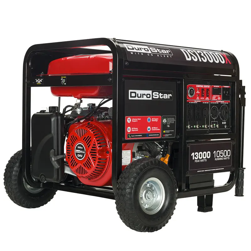 13,000 Watt Gasoline Portable Generator W/ Co Alert 1