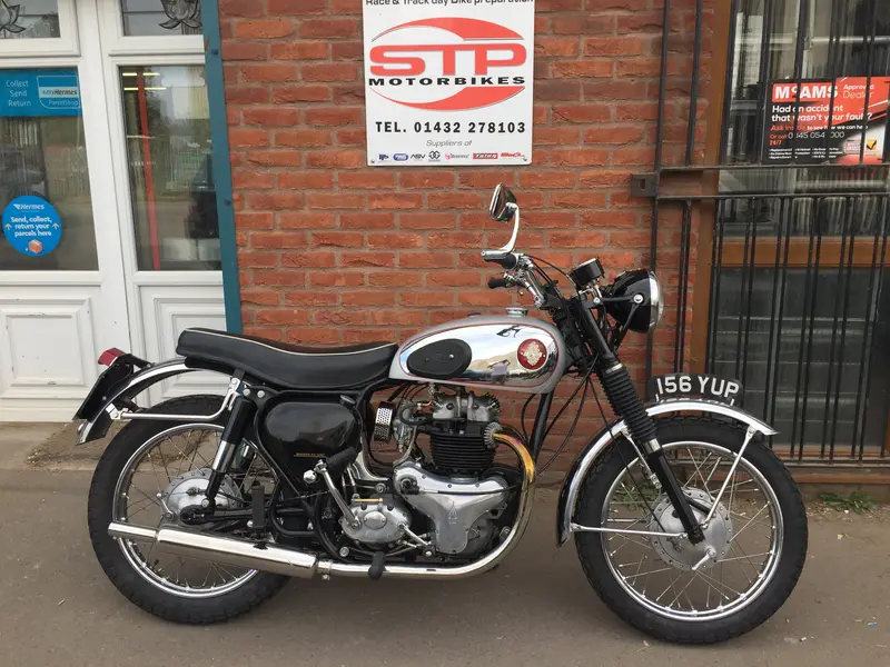 1956 Bsa A10 650Cc Road Rocket Fitted With Rebuilt A7 500Cc Engine 1