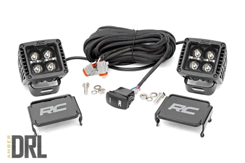 2" Square Pod Led Lights - Rough Country 1
