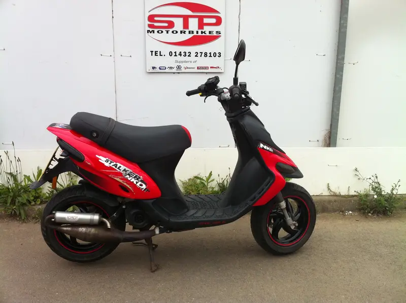 2008 Gilera Stalker Naked 50Cc 2-Stroke Scooter Moped 6387Km 1