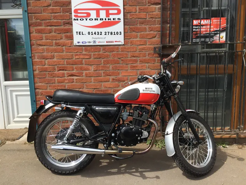2016 Mutt Desert Racer 125 Cc Red White 1