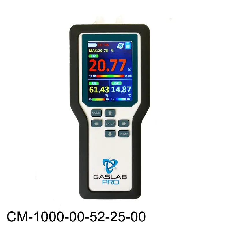 25% Oxygen And 100% Carbon Dioxide Sampling Data Logger 1