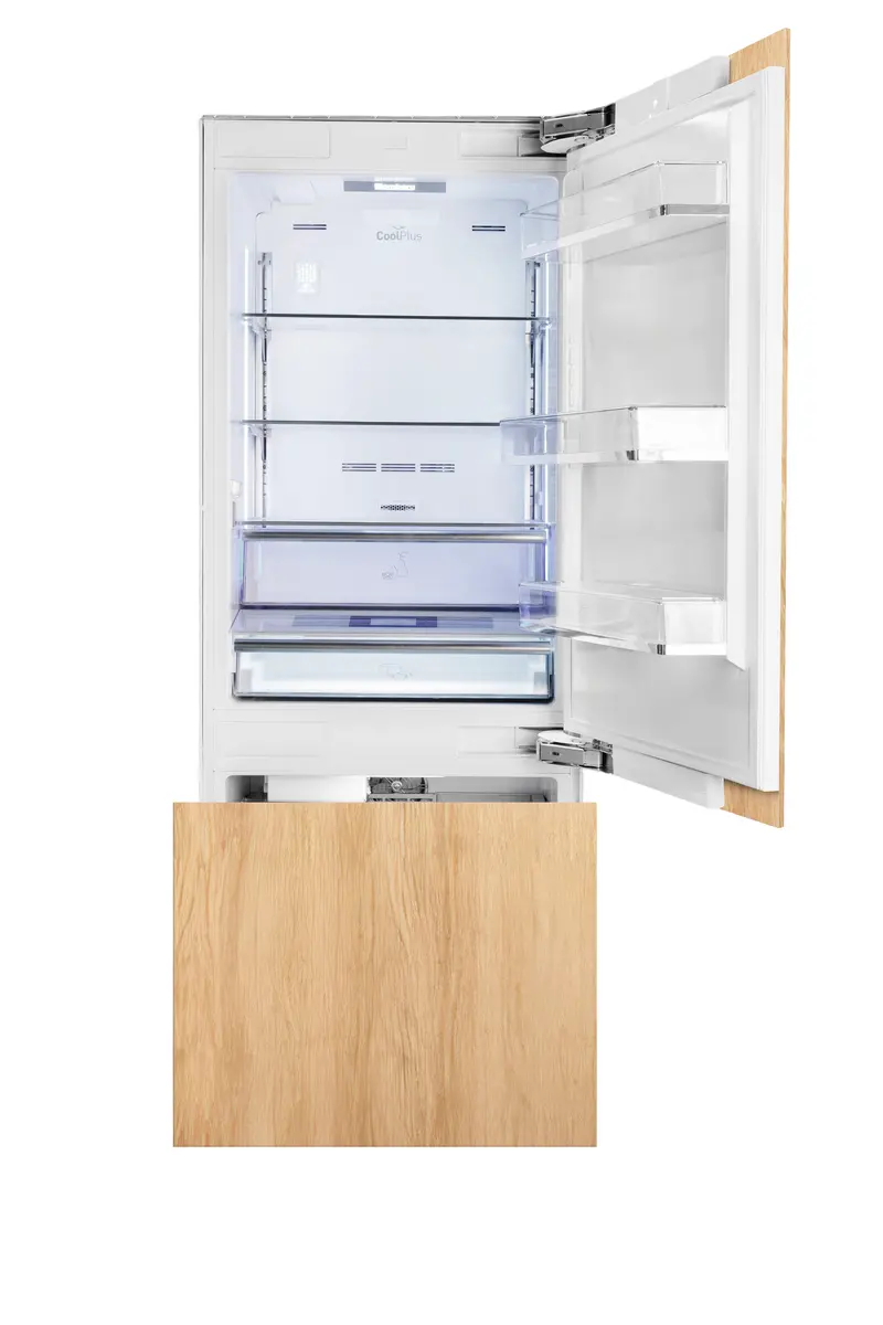 30" 16.4 Cu.Ft. Panel Ready Built-In Bottom Freezer Refrigerator, Internal Water, Energy Star® 1