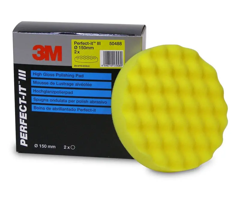 3M Perfect-It Iii Yellow Polishing Pad 1