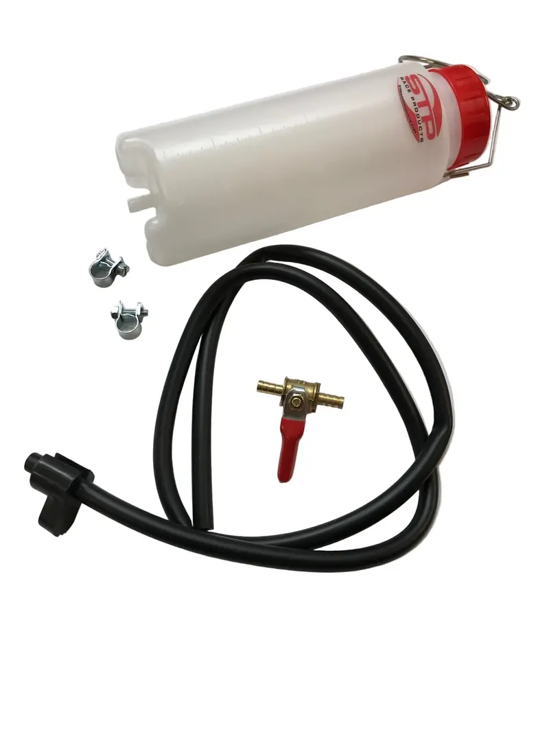 500Ml Graduated Workshop Auxiliary Fuel Tank With 1 Mtr Fuel Pipe And Inline Petcock 1