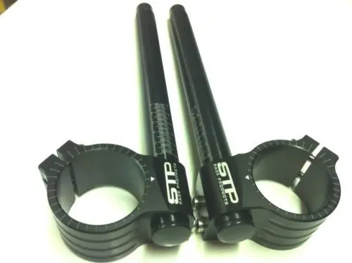 51Mm Stp Tek2 Calibrated Road Race Black Anodised Clip-Ons Handlebars. Srp) 1