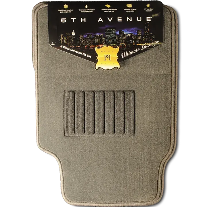 5Th Avenue Universal Car Mats (Grey) 1