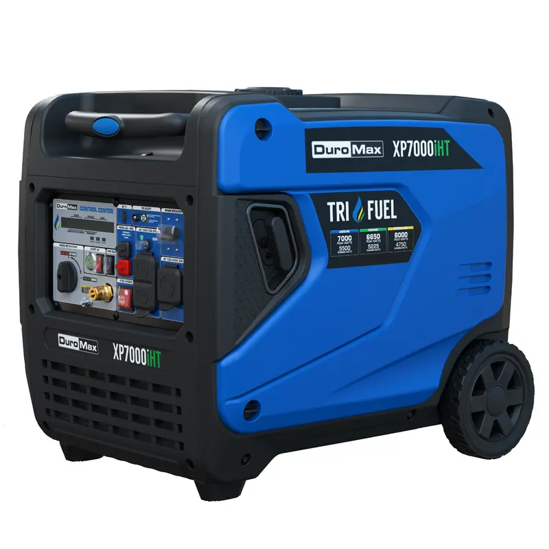7,000 Watt Portable Tri Fuel Inverter Generator - Quiet, Low Thd 1