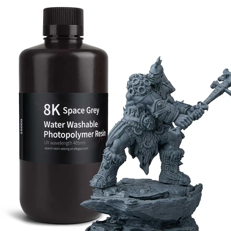 8K Water-Washable Resin 1