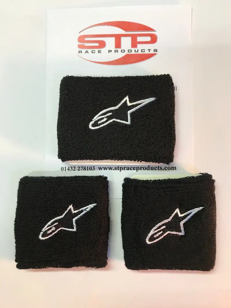 Alpinestars 2 Brake + 1 Clutch  Reservoir Shrouds Socks Cover 1