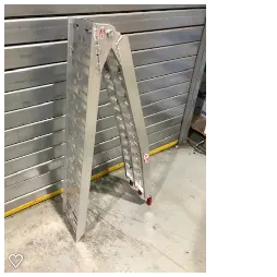 Aluminium Folding Heavy Duty Loading Ramp 340Kg Load - 2170Mm X 230Mm (Extended) 1