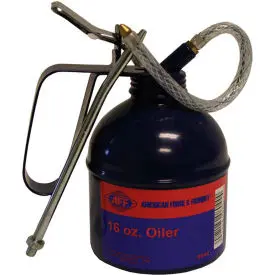 American Forge & Foundry Oil Can W/Spouts, 16 Oz. 1