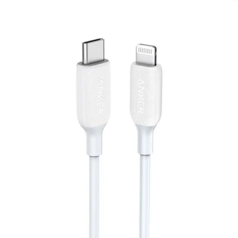 Anker Powerline Iii Usb-C To Lightning White 3Ft 1