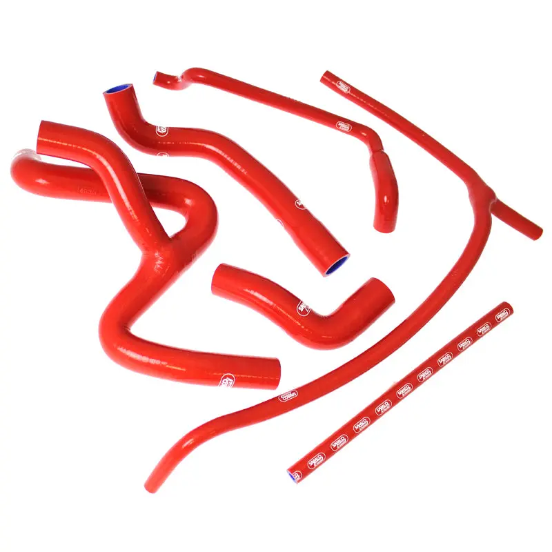 Aprilia 1200 Dorsoduro 2010-2015 Samco Sport Silicone Hose Kit  & Stainless Hose Clips Apr-9 3