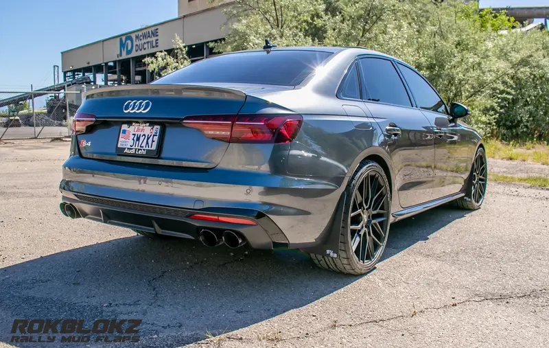 Audi A4/S4 (B9-9.5) 2016+ Rally Mud Flaps 1