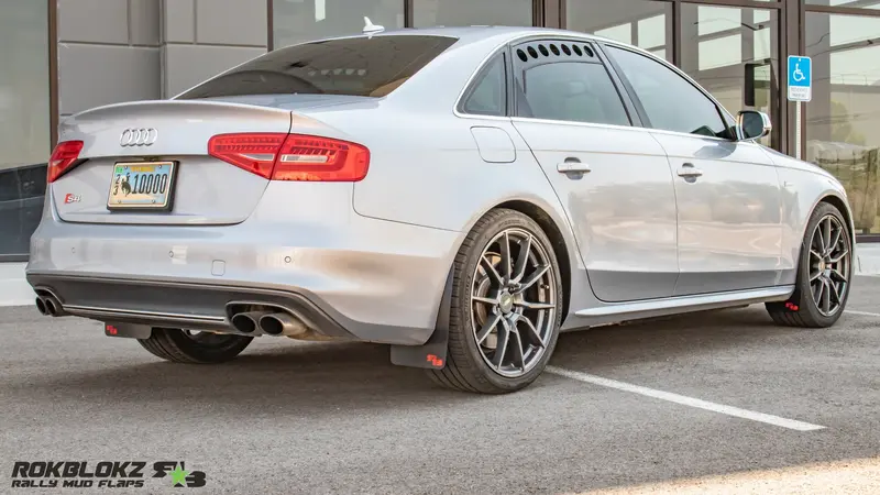 Audi A4 & S4 Sedan (B8) 2008-2016 Rally Mud Flaps 1