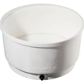 Bel-Art Polyethylene Buchner Table-Top Funnel With Coarse Porosity Removable Plate, 18" I.D., 11.5"H 1