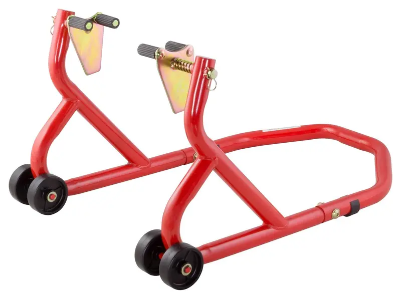 Biketek Series 3 Front Track Paddock Stand - Red 1