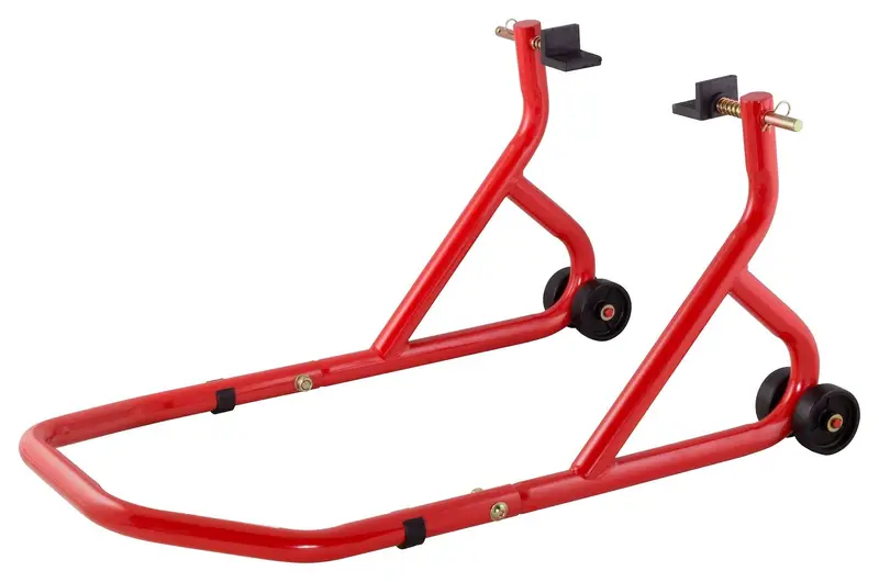 Biketek Series 3 Rear Track Paddock Stand Set- Red. 1