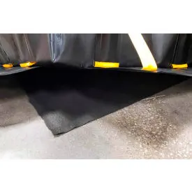 Black Diamond Ground Pad For Containment Berm™, 12'L X 20'W, Black 1