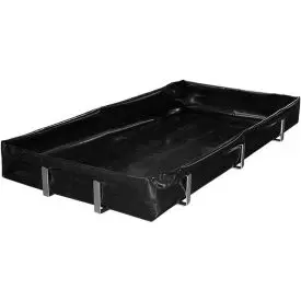 Black Diamond L-Bracket Containment Berm, 5'L X 5'W X 12"H 1