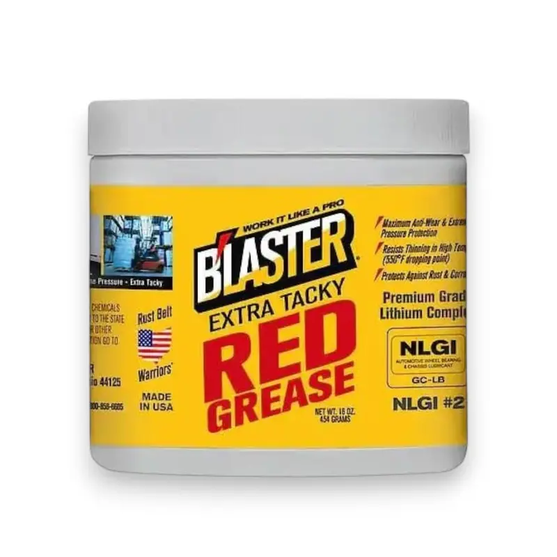 Blaster Red Lithium Grease Extra Tacky (16Oz./454G) 1