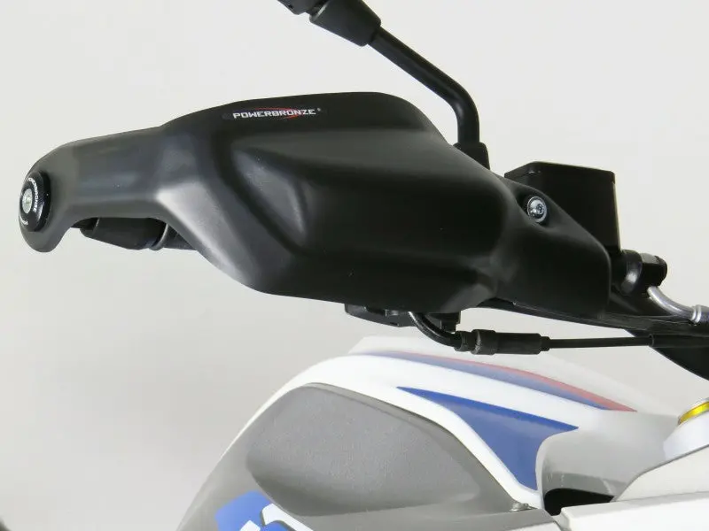 Bmw G310r    16-2023  Matt Black Handguard/Wind Deflectors Powerbronze 1