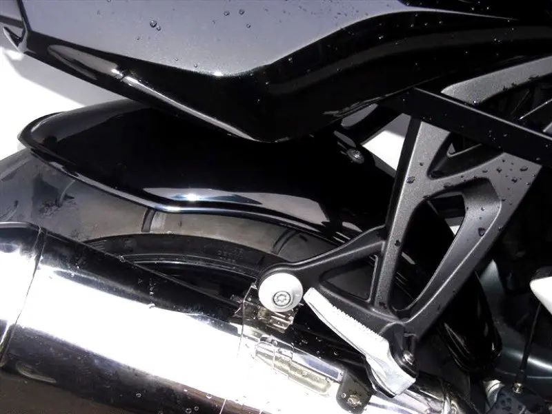 Bmw K1200r/S  04-2009 Gloss Black Rear Hugger By Powerbronze Rrp £163 1