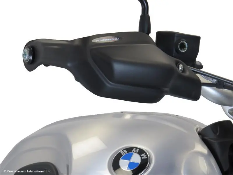 Bmw R Nine T     17-2023 Matt Black Handguard/Wind Deflectors Powerbronze 1