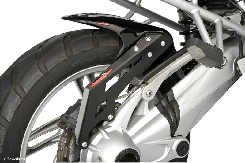 Bmw R1200gs & Adventure 04-2013 Gloss Black Rear Hugger By Powerbronze 1