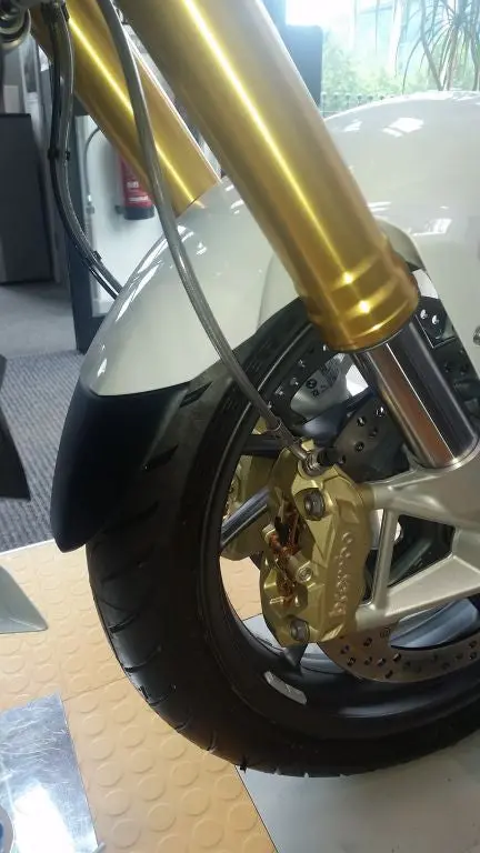 Bmw R1200r & F800r 2015> Mudguard Extender Fender By Pyramid 1