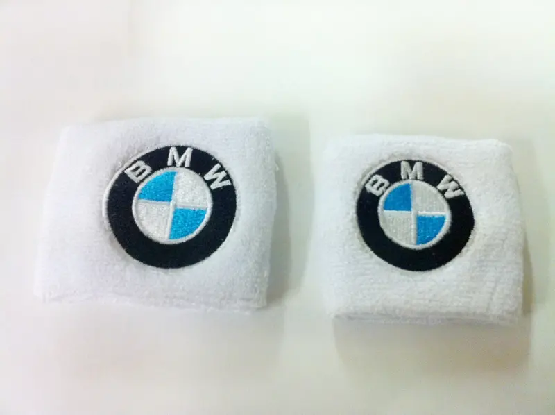 Bmw White Motorcycle Front & Rear Brake Master Cylinder Shrouds, Socks, Covers Mbb 1