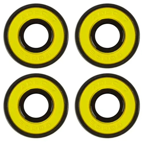 Bullseye Abec-7 Bearings Yellow 1