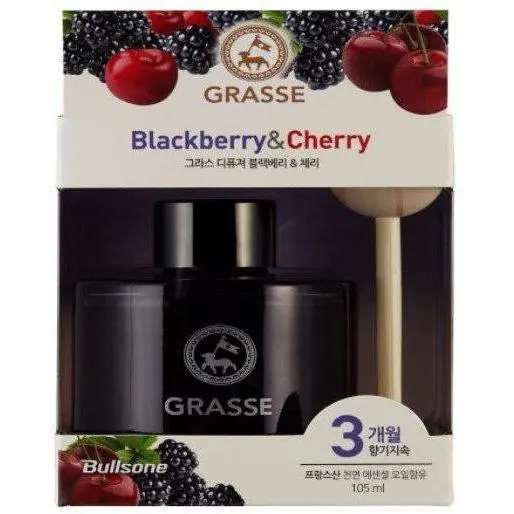 Bullsone Grasse Diffuser - Blackberry & Cherry 1