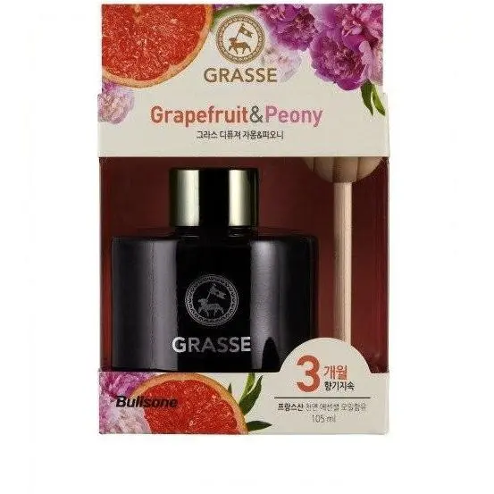 Bullsone Grasse Diffuser - Grapefruit & Peon 1