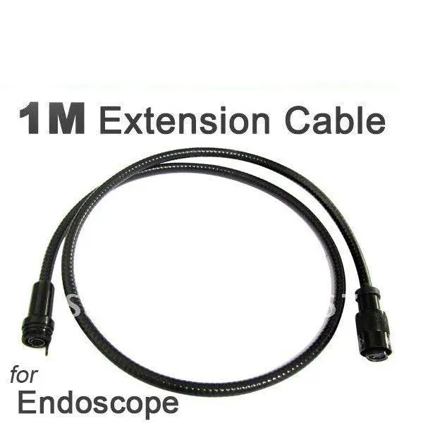 Cable-1M-Gl8805 Aluminum Extension Cable For Video Inspection Camera Endoscope Borescope Snakescope Snake Scope With 9Mm Diameter Camera Head 1