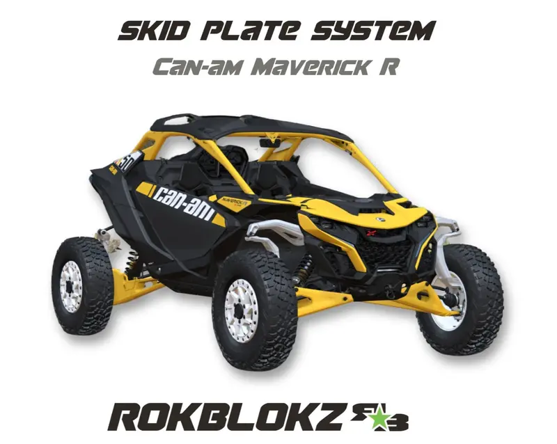 Can-Am Maverick R Skid Plate 1
