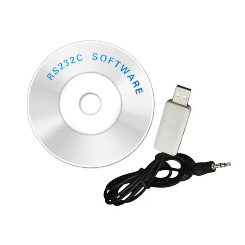 Cdc-B Usb Cable Rs232 Cd Software With 3.5Mm Diameter Jack 1