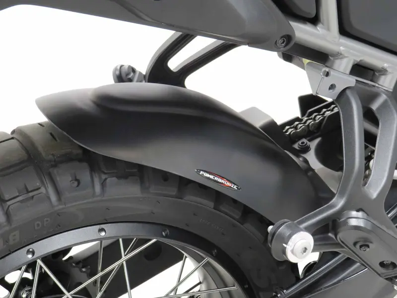 Cf Moto 450Mt  2024- 2025 Gloss White Rear Hugger Powerbronze Rrp £139 1