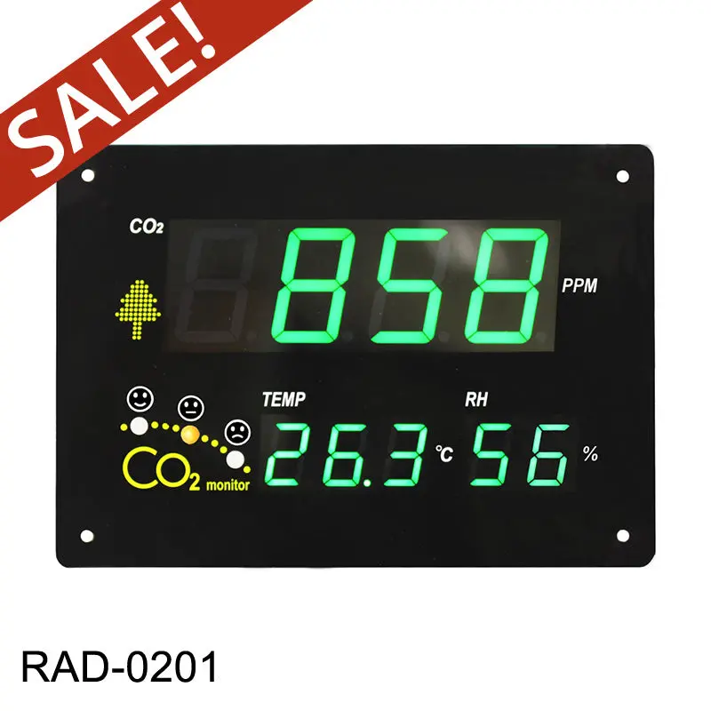Csense Large Character Wall Co2 Monitor 1
