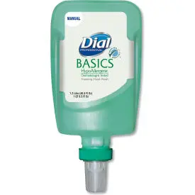 Dial® Professional Hypoallergenic Foaming Hand Wash, Honeysuckle, 1.2 L Bottle, 3/Case 1