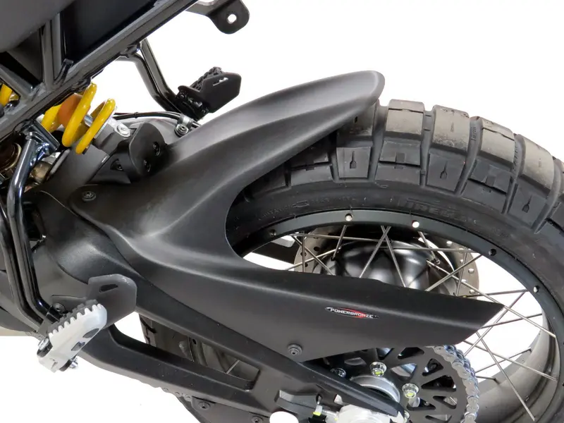 Ducati Desertx 22-2023 Gloss Black Rear Hugger By Powerbronze Rrp £139 1
