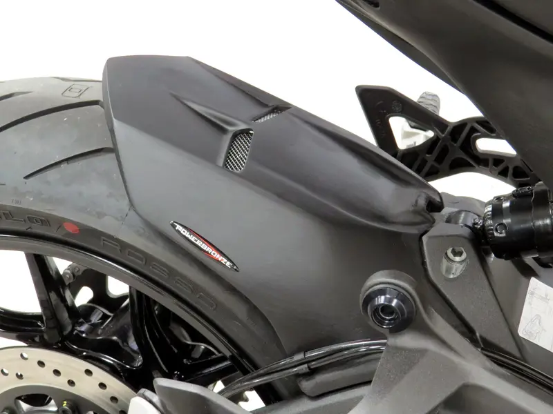 Ducati Monster 950 Plus 21-25 Matt Black & Silver Mesh Rear Hugger Powerbronze Rrp £139 1
