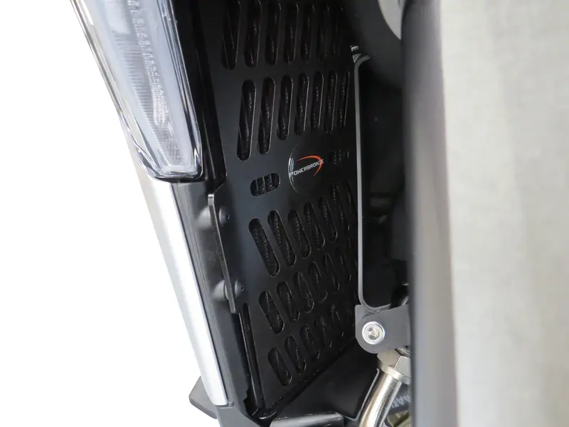 Ducati Multistrada V4  2021-2026 Matt Black Plastic Rad Cooler Grill By Powerbronze 1