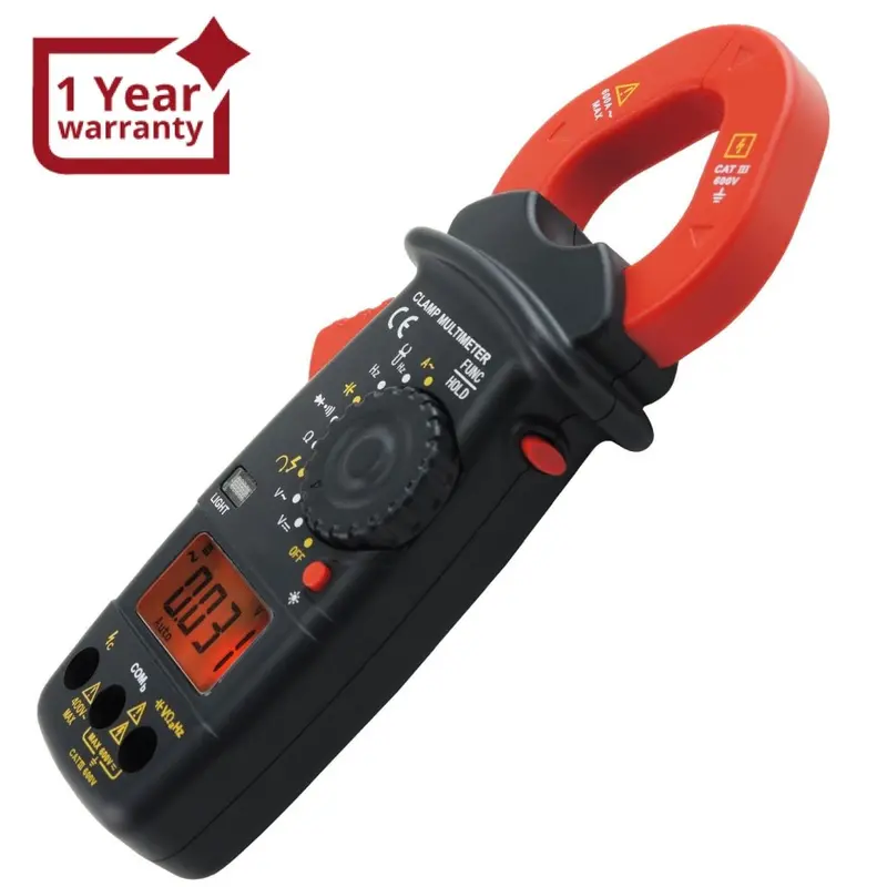 E04-033 Clamp Meter Autorange Phase Sequence Test Dc Ac Voltage Ac Current Diode Digital Lcd Display 1