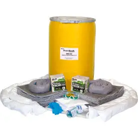 Eversoak® General Purpose 55 Gallon Drum Spill Kit, 37 Gallon Capacity, 1 Spill Kit/Case 1