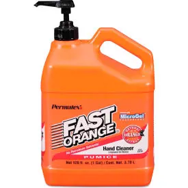 Fast Orange® Pumice Hand Cleaner, Citrus Scent, 1 Gallon Dispenser, 4/Case 1