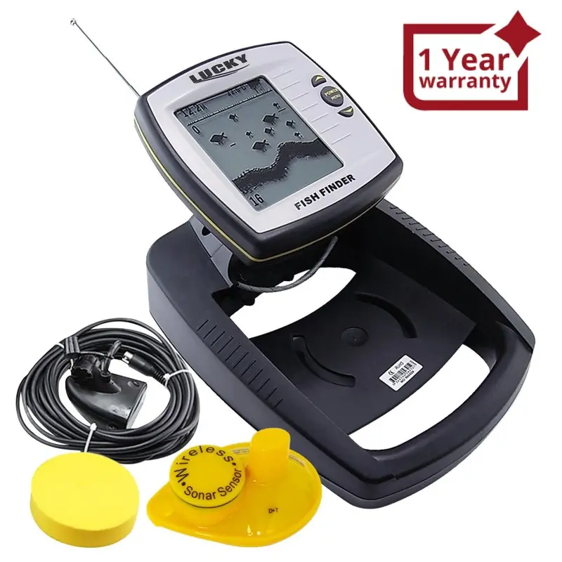 Ff-918 2In1 Wired 100M Wireless 45M Fish Finder Fishfinder W/ Bottom Contour Display 1