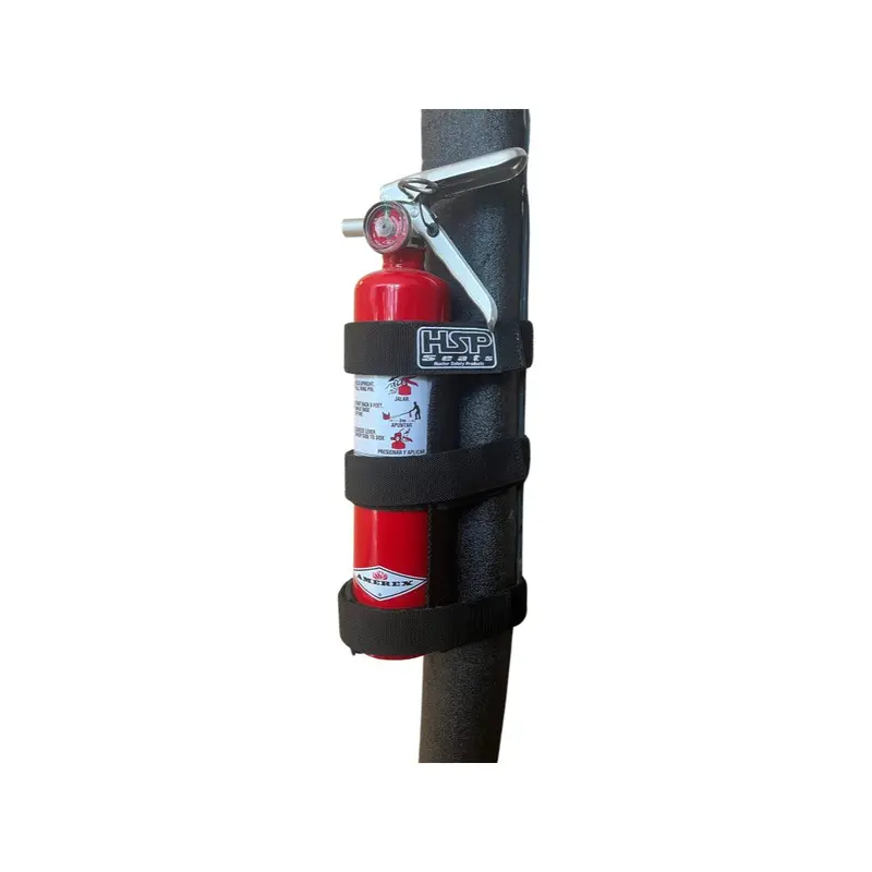 Fire Extinguisher Mount For Padded Or Non-Padded Roll Bar Holds 2.5Lb And 5Lb 1