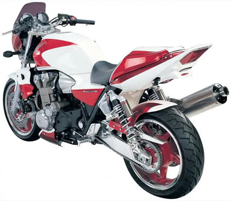 Fits Honda Cb1300   2003-2013 Gloss White  Rear Hugger By Powerbronze Rrp £139 1